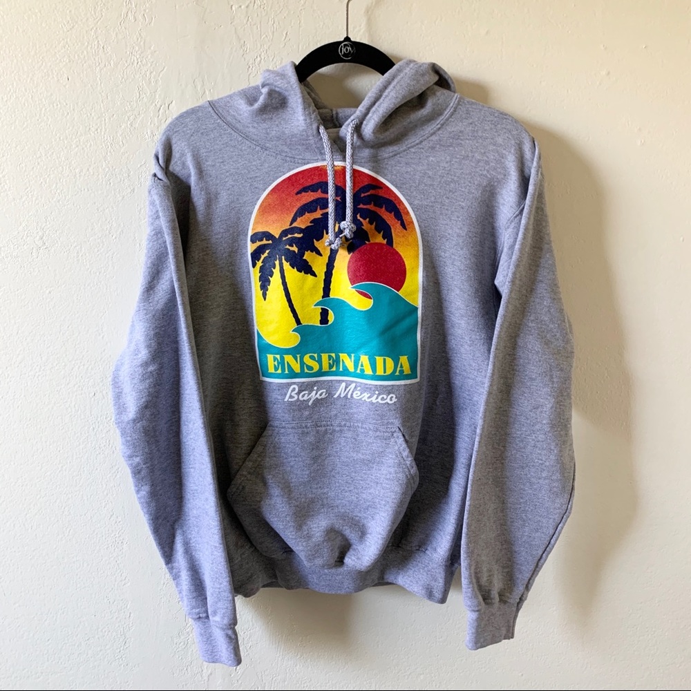 CLEARANCE Ensenada Baja Mexico Graphic Hoodie